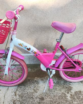 BICICLETTA DA BAMBINA RUOTE DA 16"