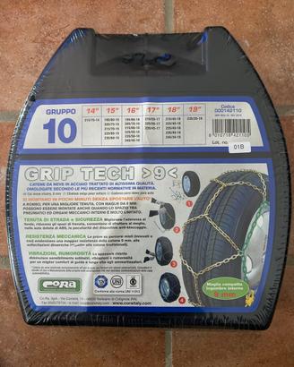 Catene da neve Cora grip tech 9 gruppo 10