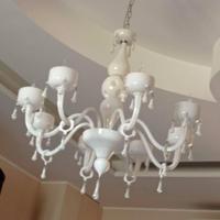 Lampadario Arte di Murano 8 Luci