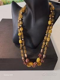 Collana vintage anni ’50 di Murano– da collezione