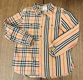 K-Way e camicia Burberry bambino