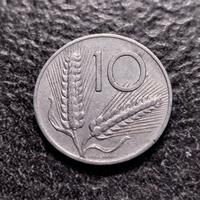 10 Lire 1954 Spighe di Grano Italia