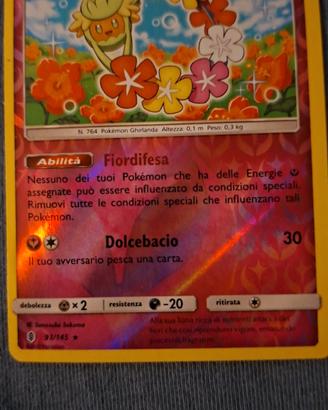 Pokémon Comfey Reverse 93/145 + Bustina