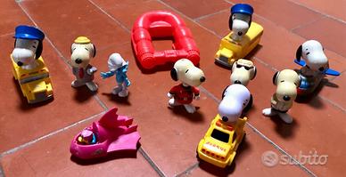 Snoopy personaggi plastica mc donald lotto