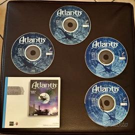 Vintage Gioco PC ATLANTICS completo in box