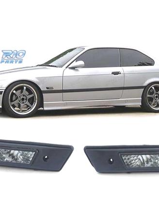 FRECCIE LATERALI BMW E36 90-96 VETRO CHIARO NERO