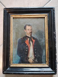 Quadro olio.su tela periodo Risorgimento Italiano