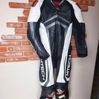 Tuta moto intera mtech
