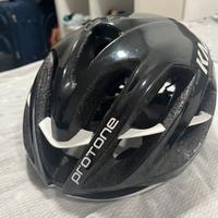 Kask protone nero/bianco