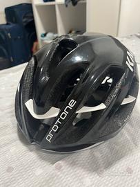 Kask protone nero/bianco