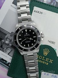 Rolex Submariner no data Ref.14060 only Swiss Full