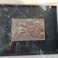 quadro in rilievo di Murer Augusto 1922 