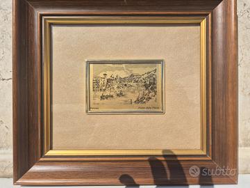 Verona ponte pietra oro 23Kt  50€