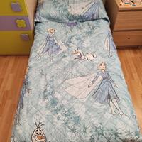 Struttura letto singolo bambino con materasso