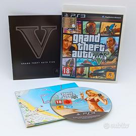 GTA 5 Grand Theft Auto V PS3 PAL ITA Con MAPPA