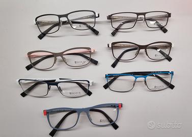 Stock occhiali E-Block metallo
