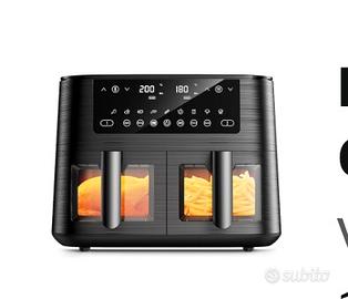 Friggitrice doppio cestello 9L