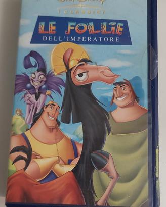 le follie dell'imperatore vhs disney