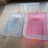 2 Gabbie criceti 45x30 - Strutture perfette