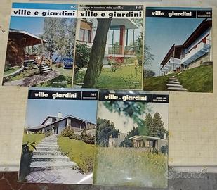 riviste vintage ville e giardini