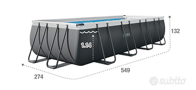 Piscina INTEX  Fuori Terra Ultra XTR Frame