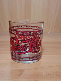 bicchiere pepsi anni 70