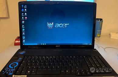Notebook Acer aspire  18” pollici 8930g