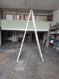 SCALA TELESCOPICA A CAVALLETTO SVELT SCALISSIMA 12