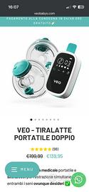 Tiralatte veo doppio
