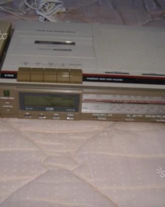 Telefono vitage con radio- sveglia