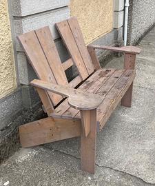 Panchina in legno