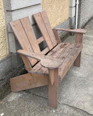 Panchina in legno