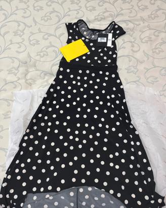 Vestito talco a pois