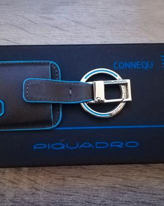 Portachiavi Connequ Blue Square di Piquadro.