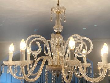 Lampadario vetro di Murano