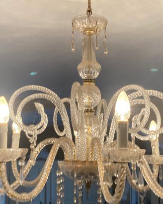 Lampadario vetro di Murano
