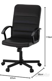 Poltrona Ikea da ufficio/ scrivania