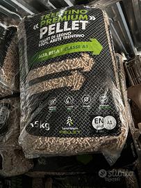 pellet di abete ENPLUS  A1 in sacchi da 15kg