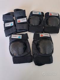 Set protezioni bici/roller/monopattino per bambini