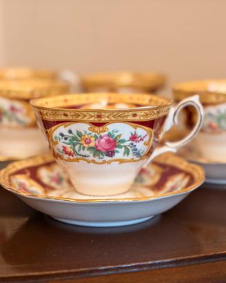 Servizio da the x 8 Royal Albert Bon China England