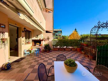 VILLA A SCHIERA CENTRALE A ABANO TERME