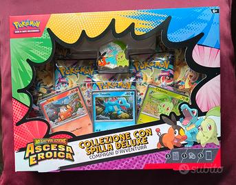 Pokemon Ascesa Eroica Collezione spilla Deluxe New