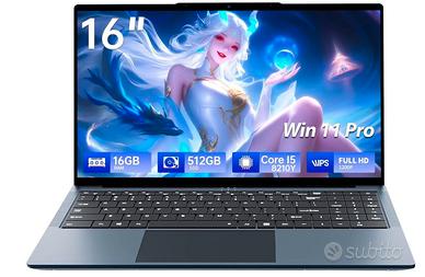 notebook 16 pollici