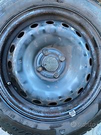 Cerchi ruota in acciaio Grande Punto