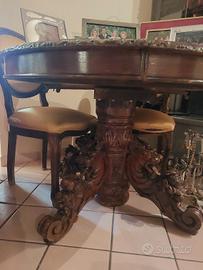 Tavolo in legno stile '800