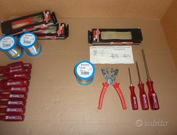 Set Wurth 1Kg stagno + spelafili e cacciaviti