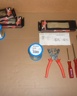 Set Wurth 1Kg stagno + spelafili e cacciaviti
