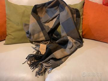 Sciarpa ampia a quadroni