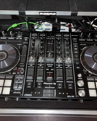Pioneer dj DDJ RX + case magma