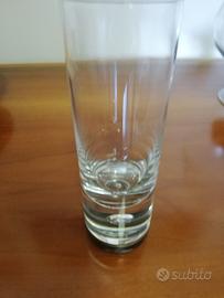 Bicchieri 4 per whisky con base argento